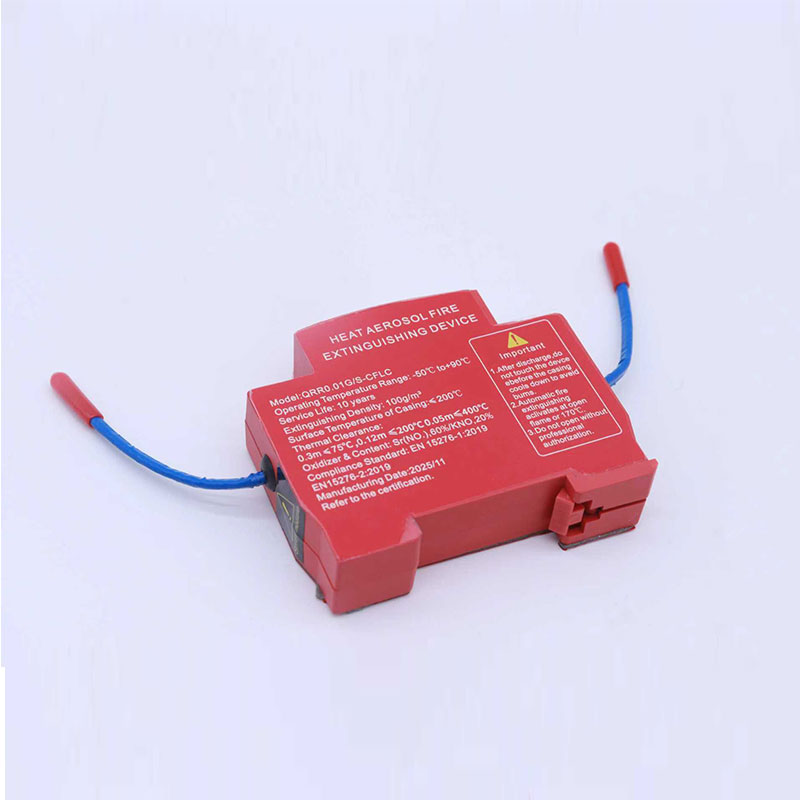Aerosol fire extinguishing device